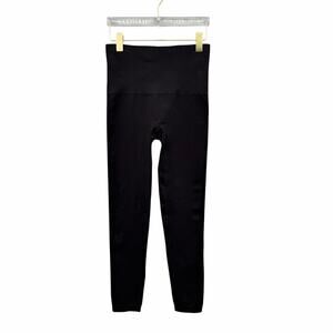 Spanx Sz XL Black Compression Sporty High Waisted Everyday Sporty Leggings